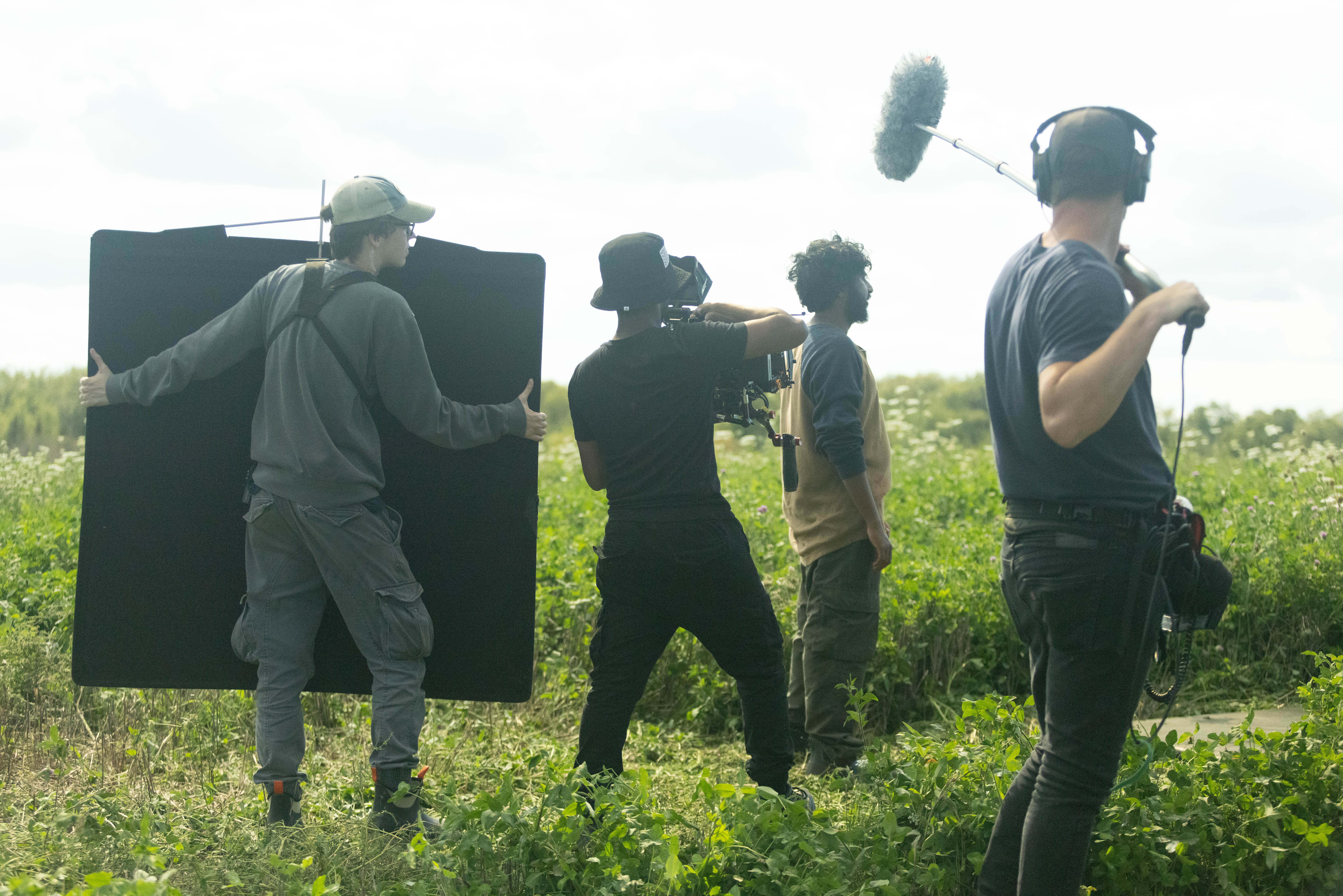 Behind the scenes
