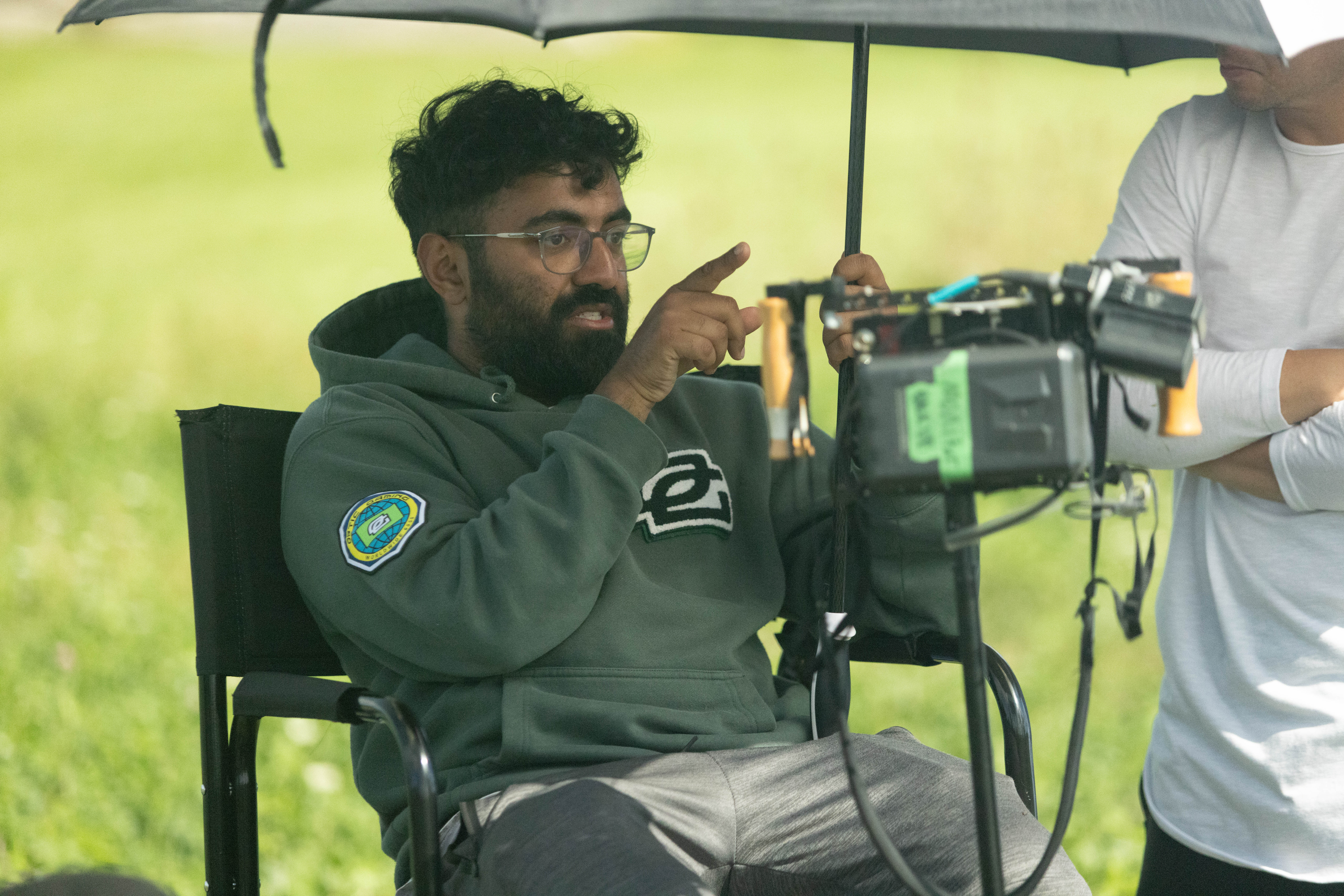 Behind the scenes